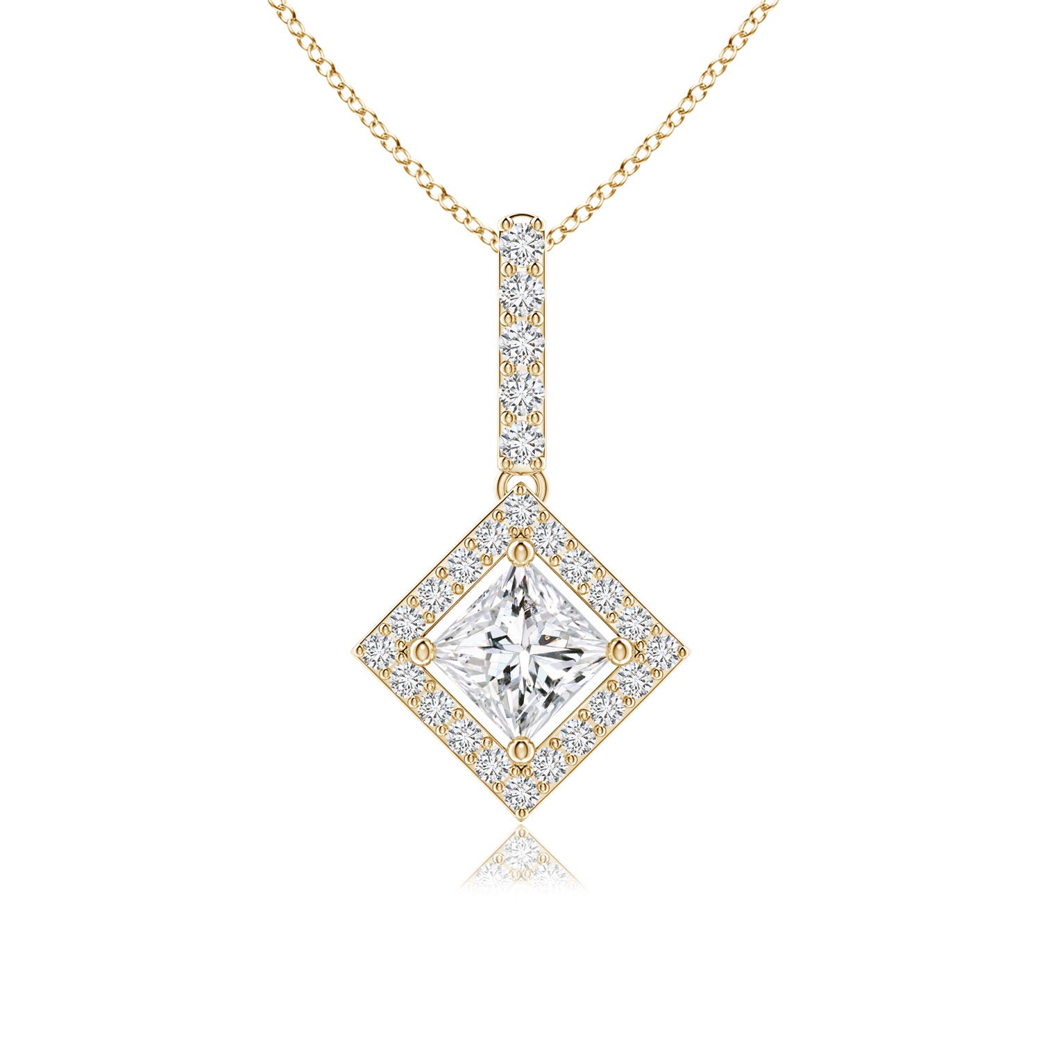 H, SI2 / 0.75 CT / 14 KT Yellow Gold