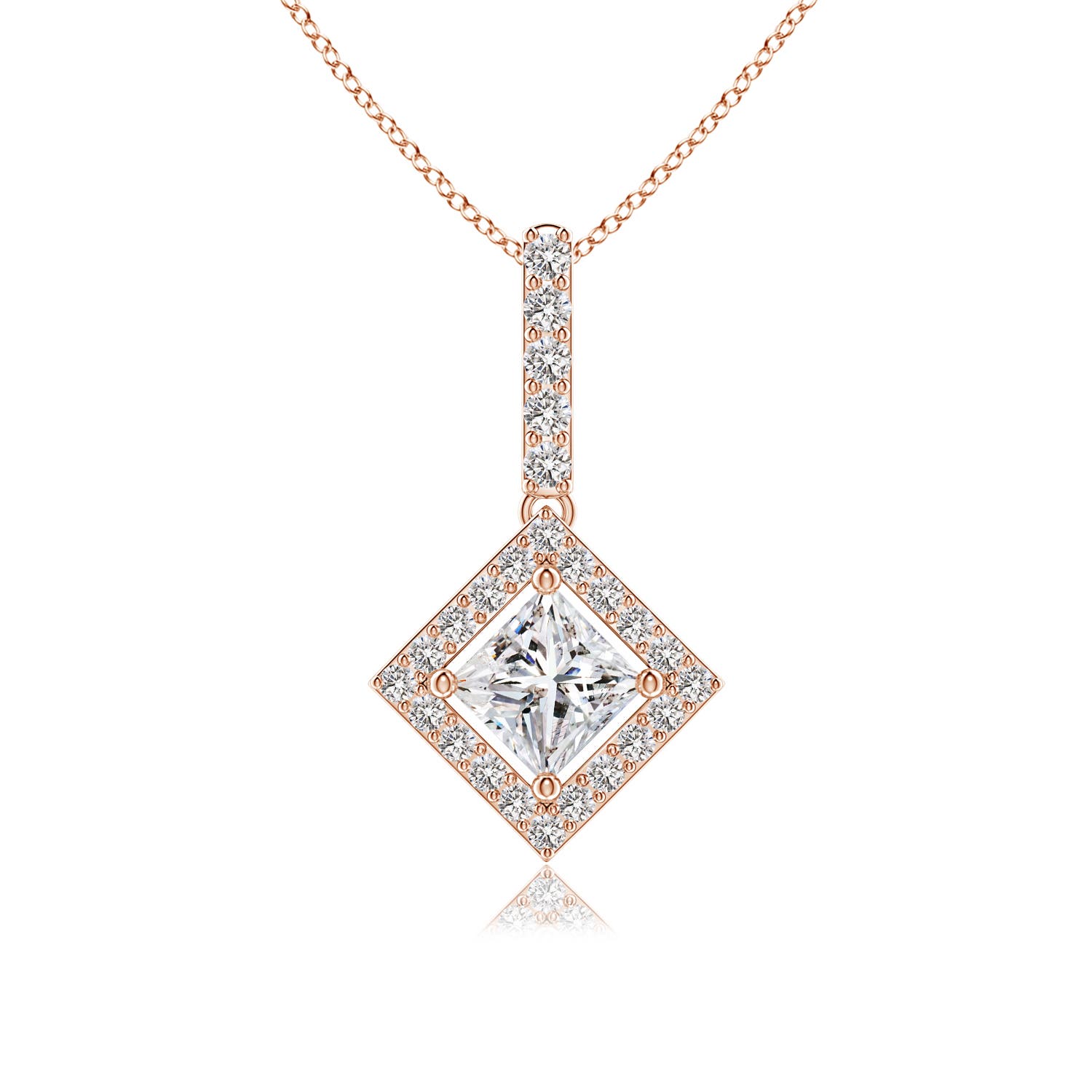 I-J, I1-I2 / 0.75 CT / 14 KT Rose Gold