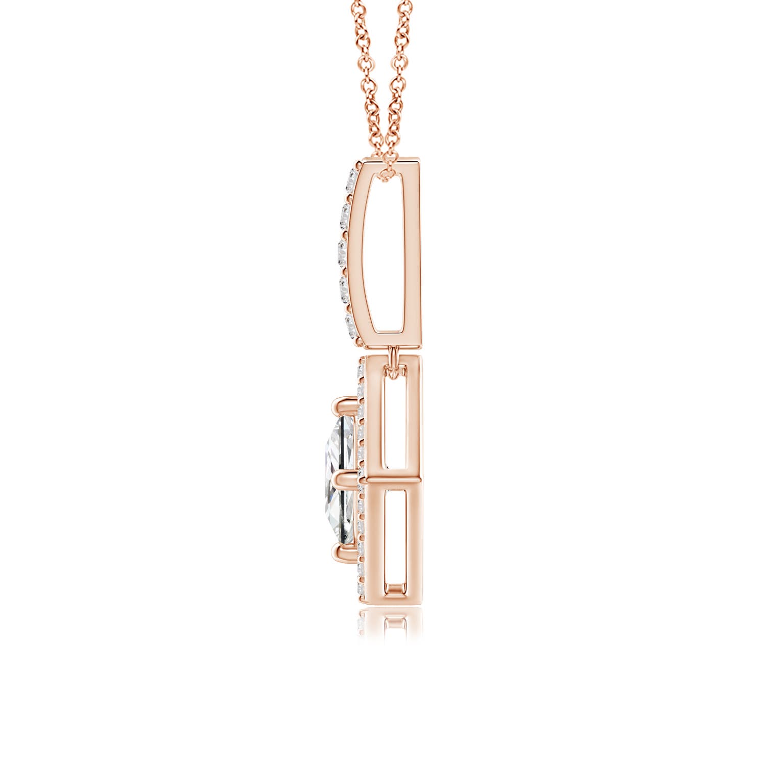 I-J, I1-I2 / 0.75 CT / 14 KT Rose Gold