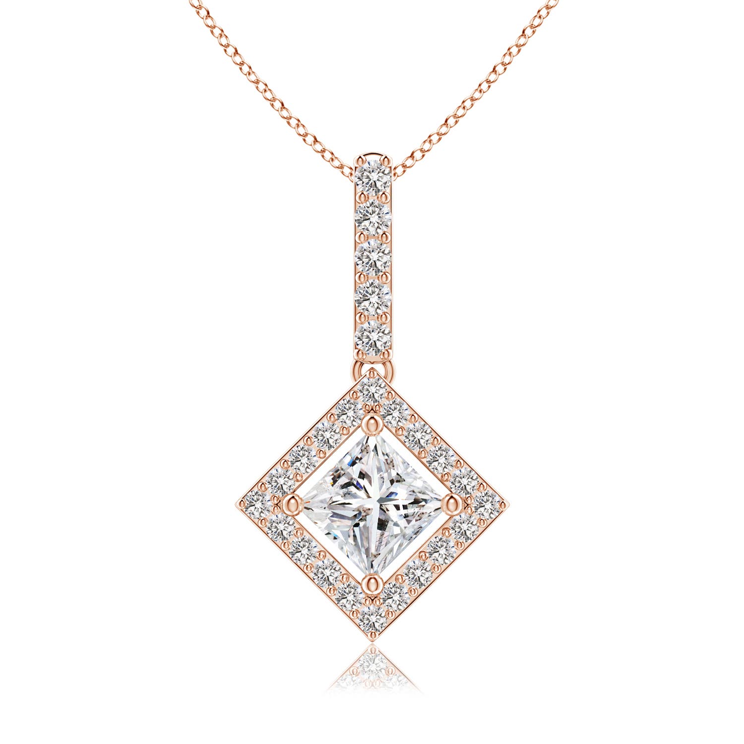 I-J, I1-I2 / 1.01 CT / 14 KT Rose Gold