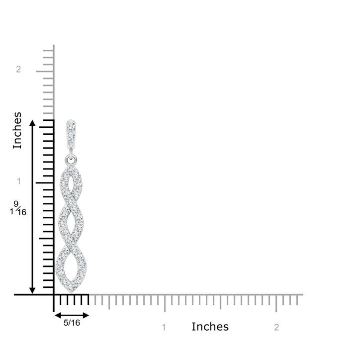 G, VS2 / 0.82 CT / 14 KT White Gold