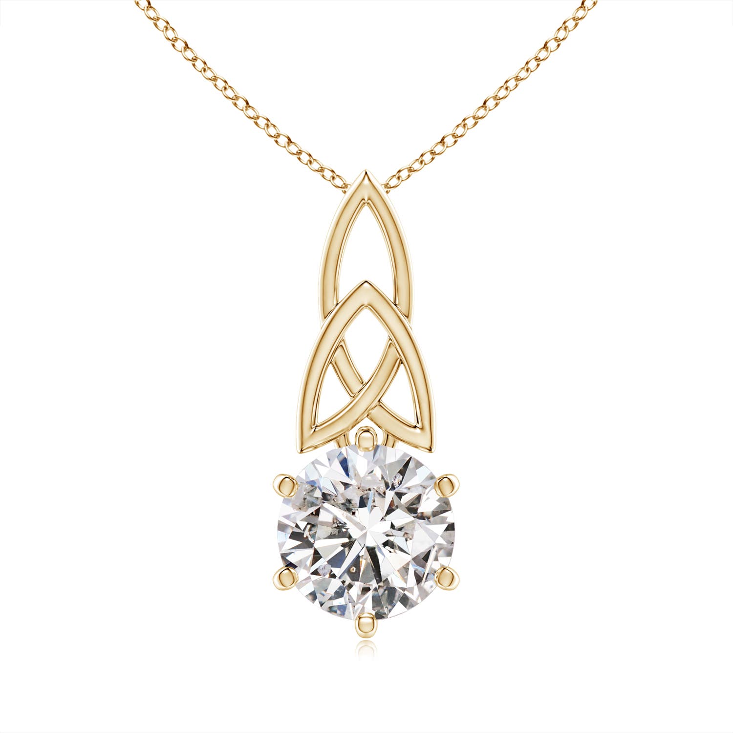 I-J, I1-I2 / 2 CT / 14 KT Yellow Gold