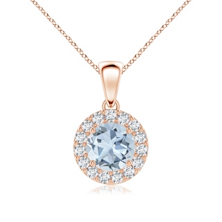 Round A Aquamarine