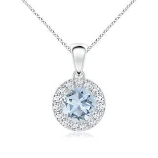Round A Aquamarine