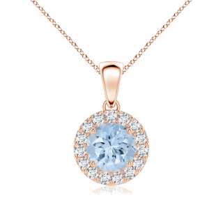 Round AA Aquamarine