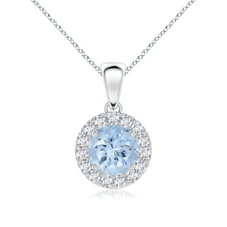 Round AA Aquamarine