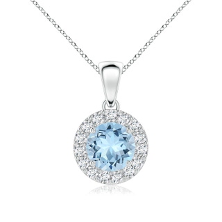 Round AAA Aquamarine
