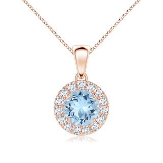 Round AAA Aquamarine