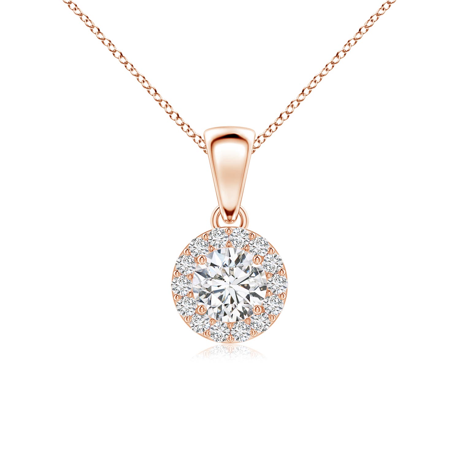 H, SI2 / 0.5 CT / 14 KT Rose Gold