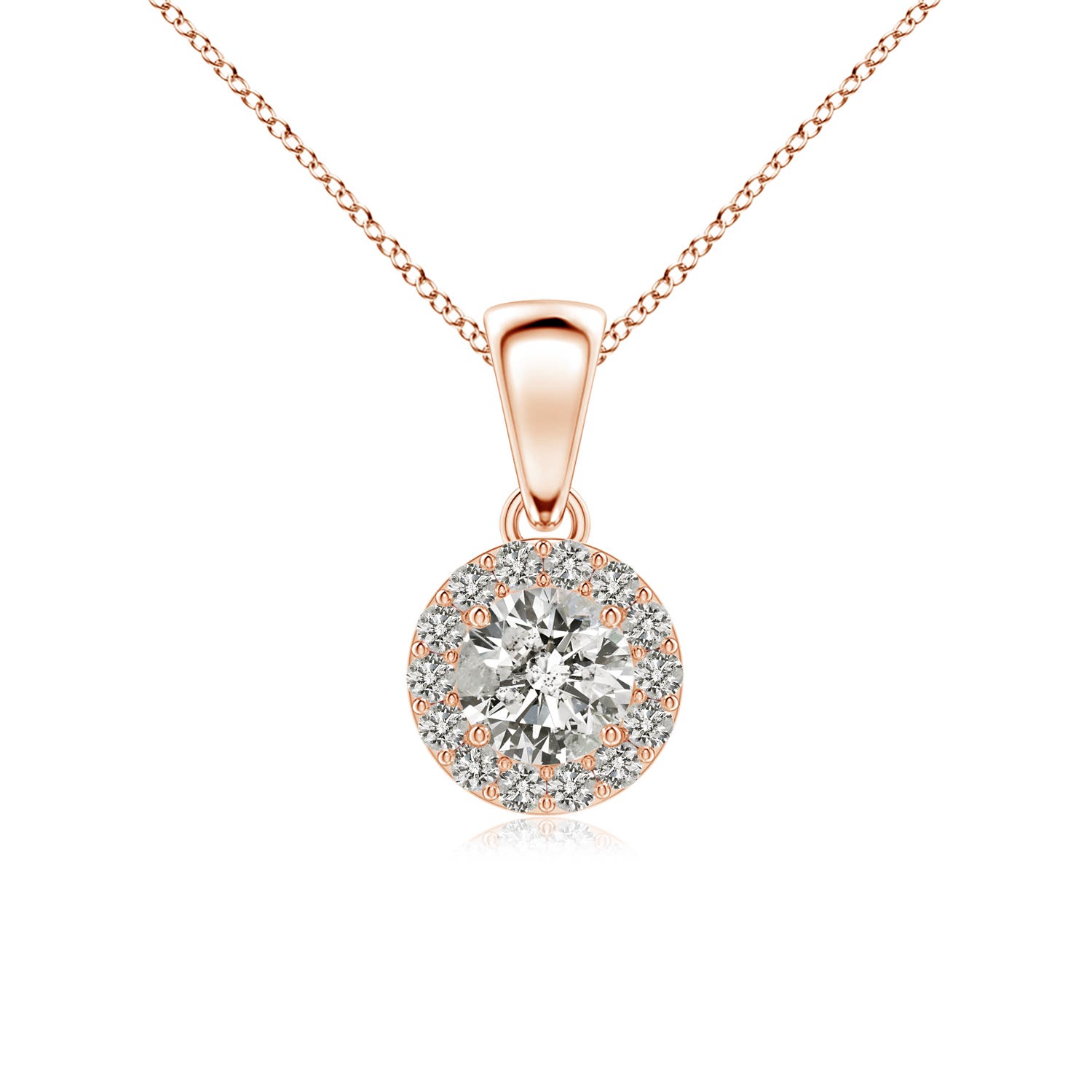 K, I3 / 0.5 CT / 14 KT Rose Gold