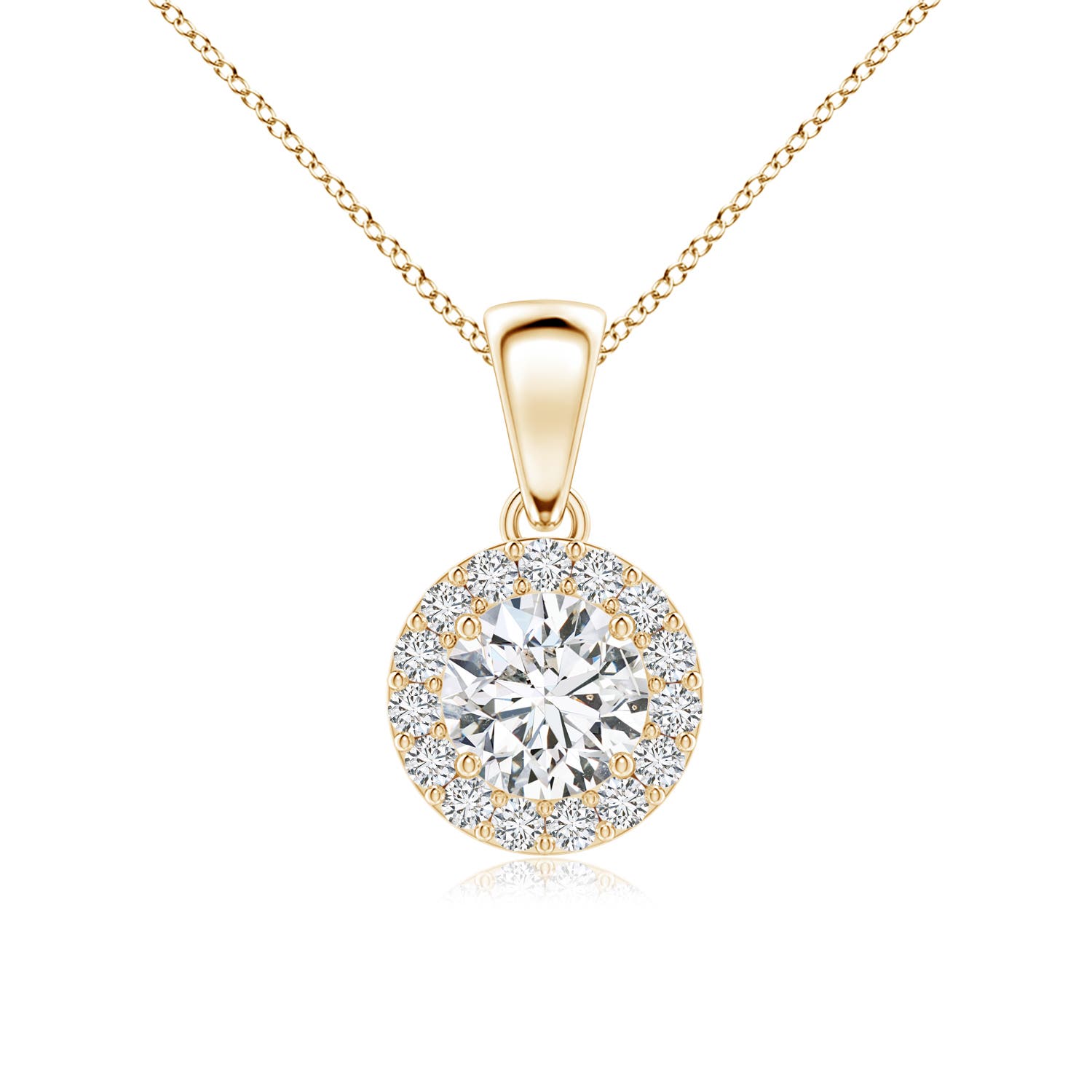 H, SI2 / 0.76 CT / 14 KT Yellow Gold