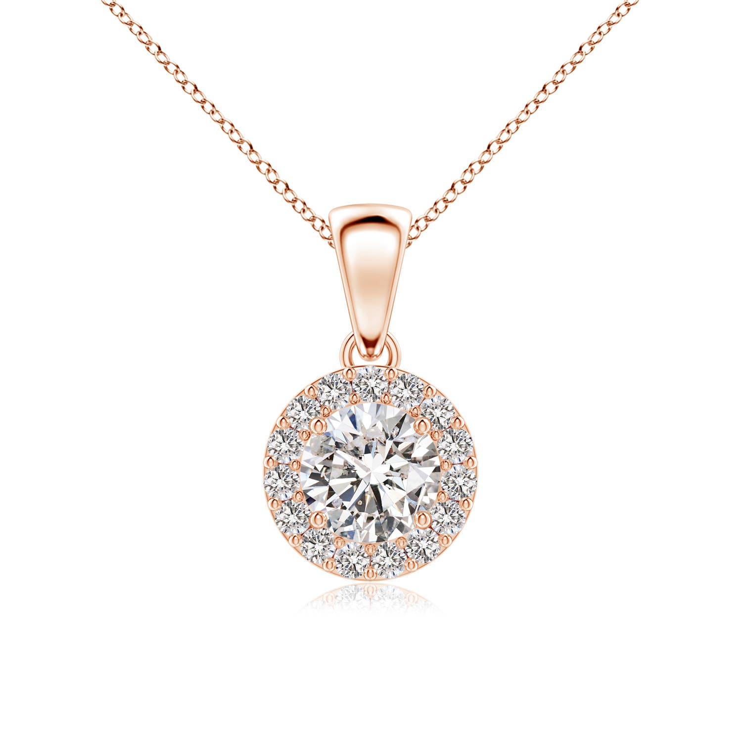 I-J, I1-I2 / 0.76 CT / 14 KT Rose Gold