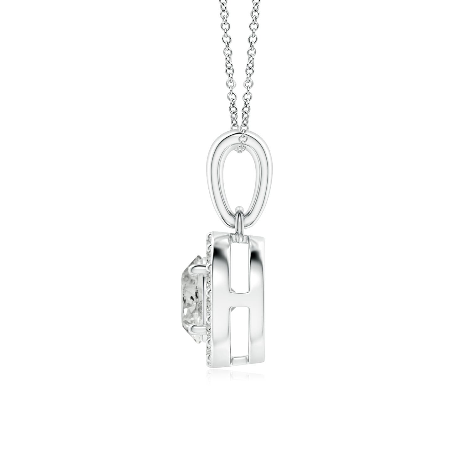 K, I3 / 0.76 CT / 14 KT White Gold