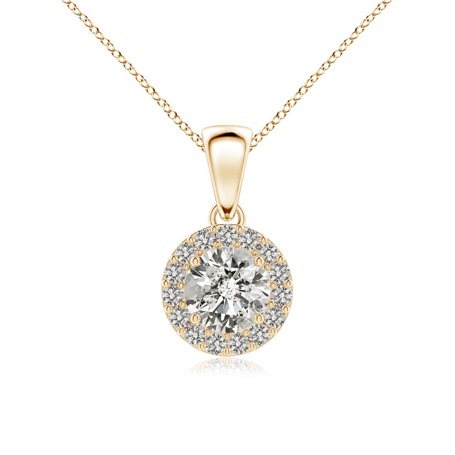 K, I3 / 0.76 CT / 14 KT Yellow Gold