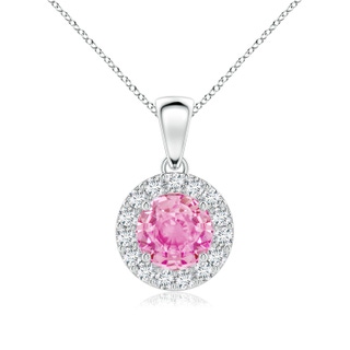 Round A Pink Sapphire
