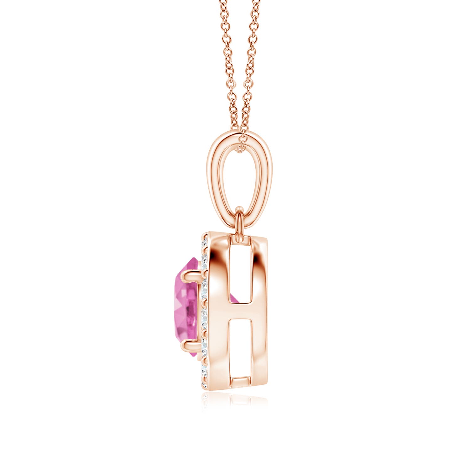 AA - Pink Sapphire / 1.21 CT / 14 KT Rose Gold