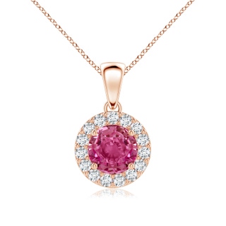 Round AAAA Pink Sapphire