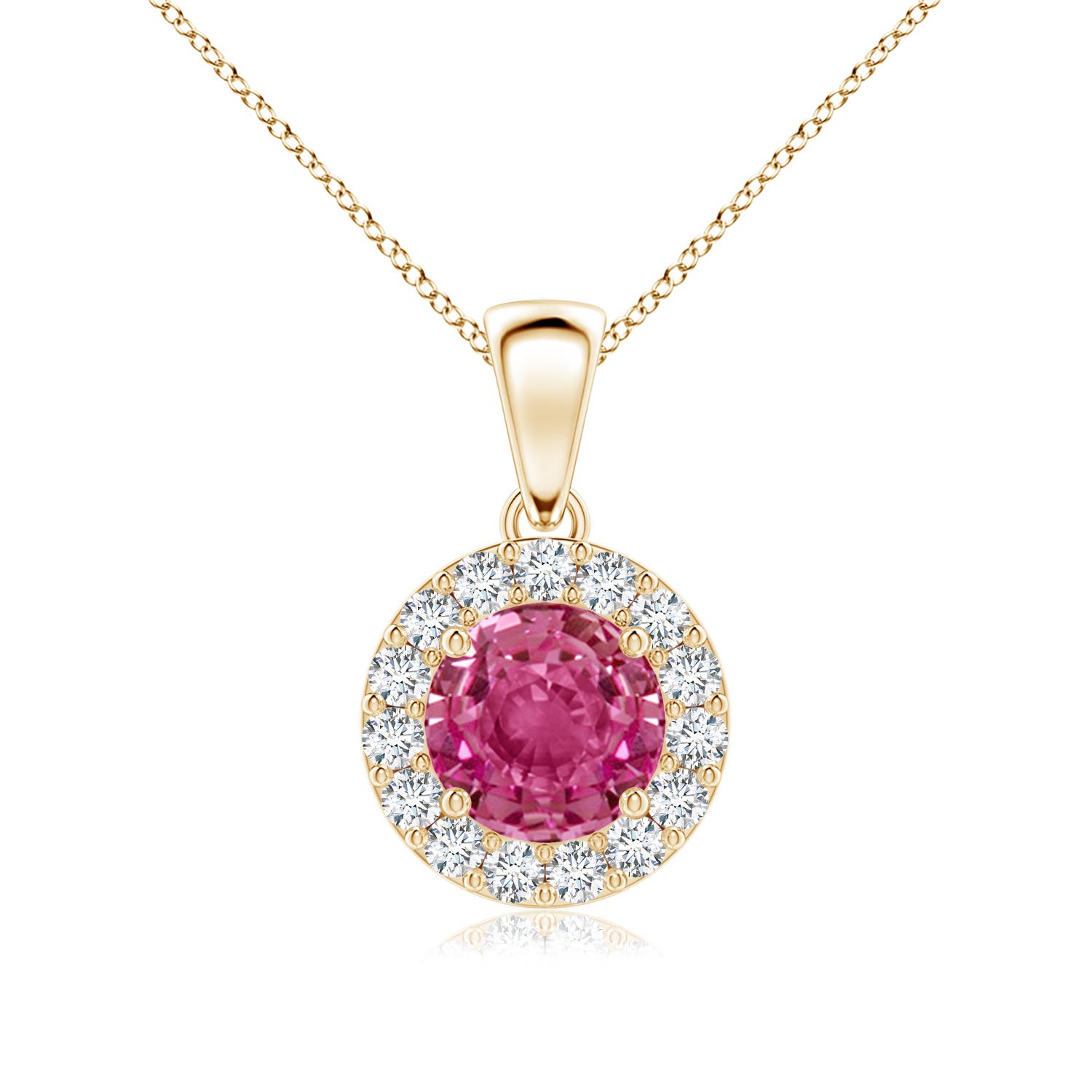 Shop Pink Sapphire Pendant Necklaces for Women | Angara