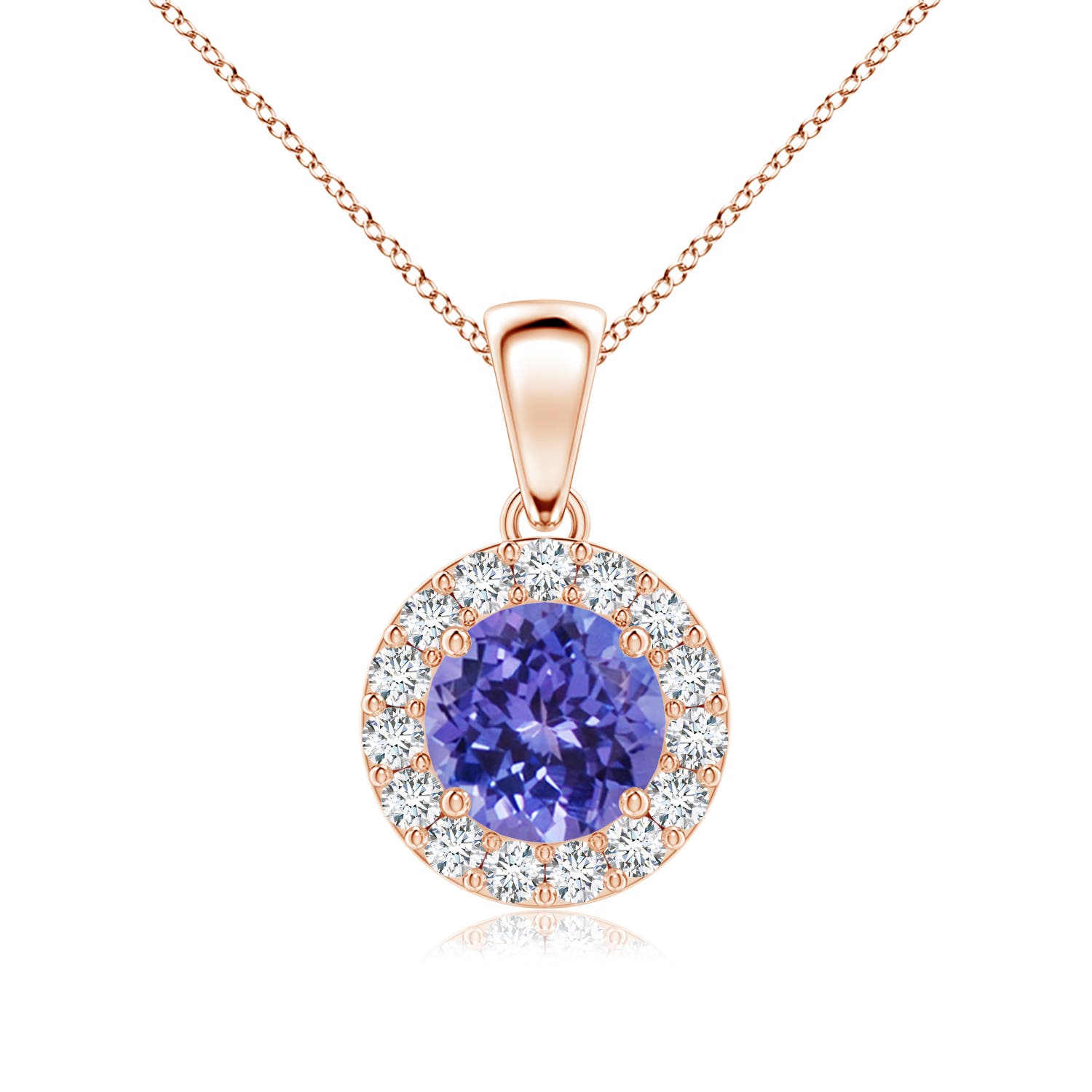 AA - Tanzanite / 1.11 CT / 14 KT Rose Gold