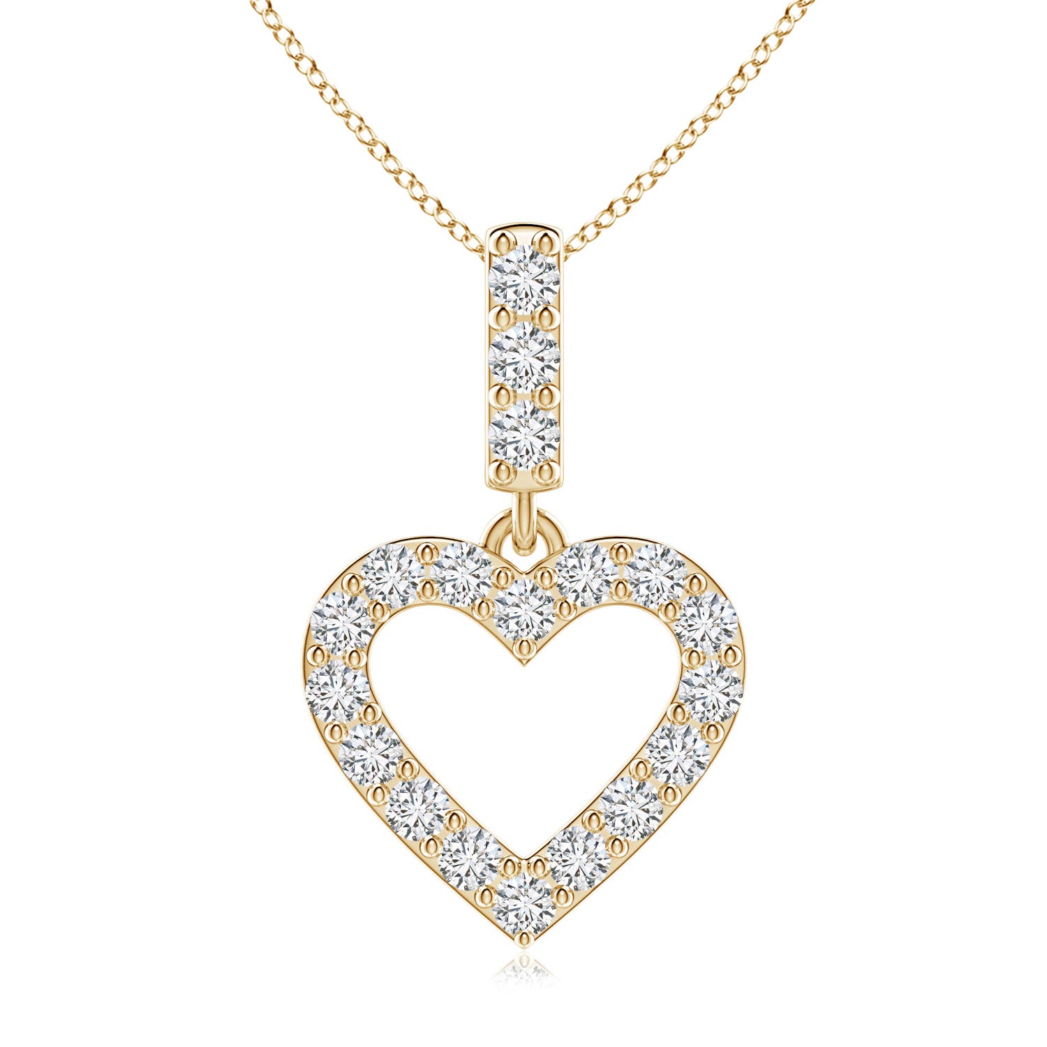 H, SI2 / 0.68 CT / 14 KT Yellow Gold