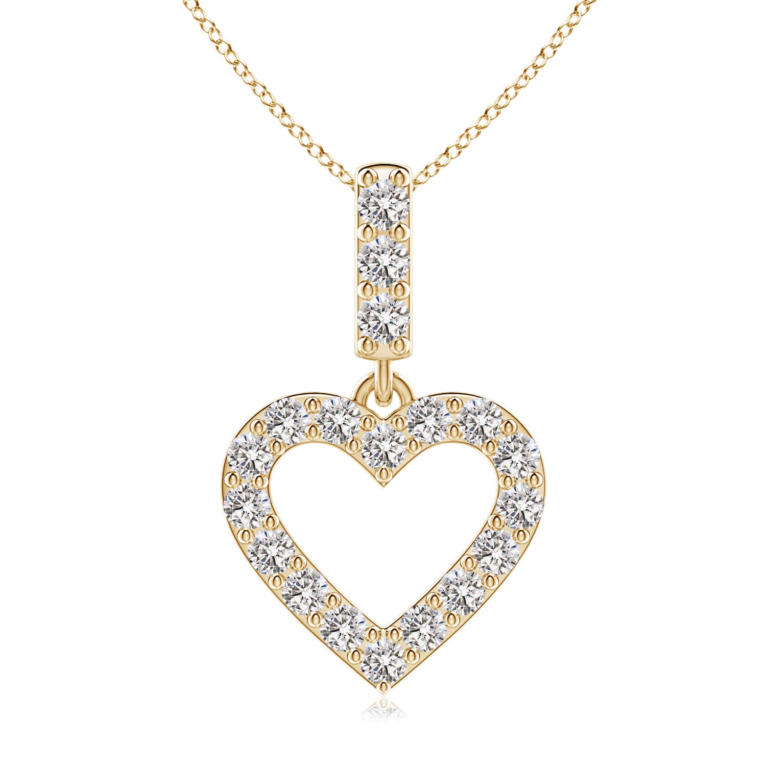 I-J, I1-I2 / 0.68 CT / 14 KT Yellow Gold