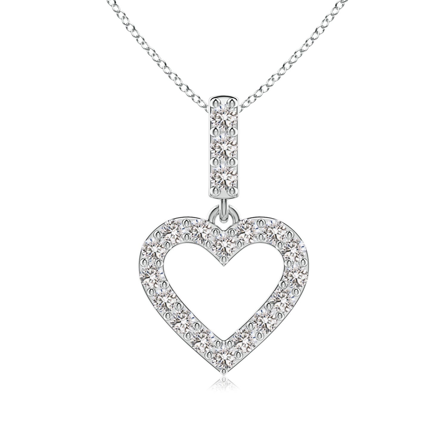 I-J, I1-I2 / 0.51 CT / 14 KT White Gold