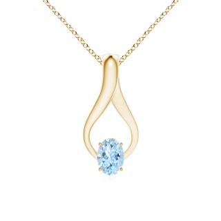 Oval AAA Aquamarine