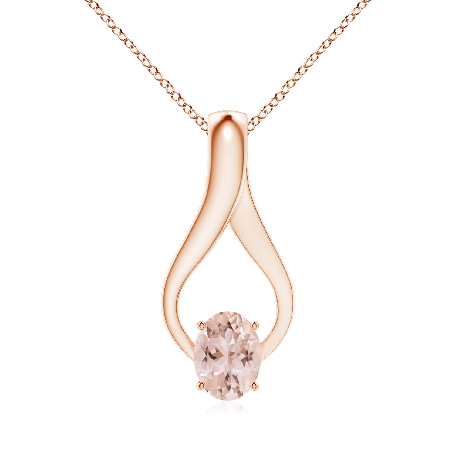 AAA - Morganite / 1.21 CT / 14 KT Rose Gold