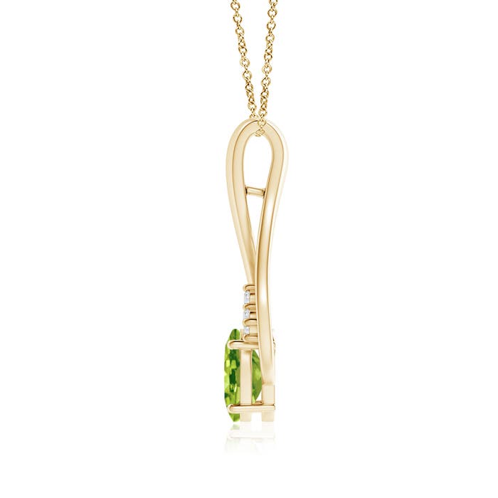 AAA - Peridot / 1.46 CT / 14 KT Yellow Gold