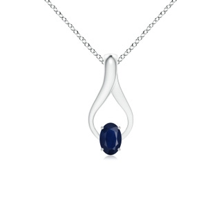 Oval A Blue Sapphire
