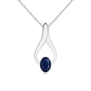 Oval A Blue Sapphire
