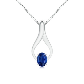 Oval AAA Blue Sapphire