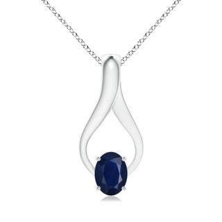 Oval A Blue Sapphire