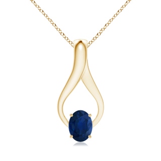 Oval AA Blue Sapphire