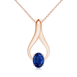 Oval AAA Blue Sapphire