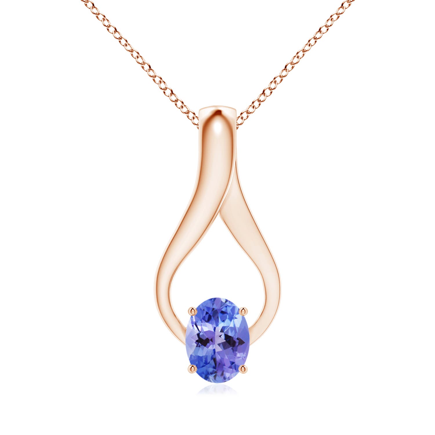 AA - Tanzanite / 1.36 CT / 14 KT Rose Gold