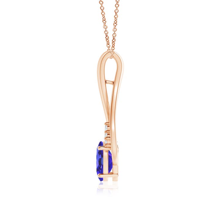 AA - Tanzanite / 1.36 CT / 14 KT Rose Gold