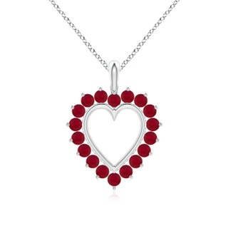 Round AA Ruby