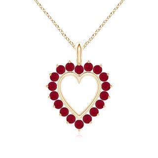 Round AA Ruby