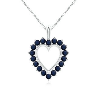Round A Blue Sapphire