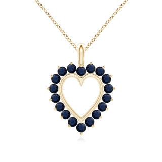 Round A Blue Sapphire