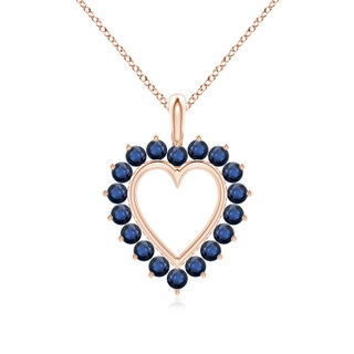 Round AA Blue Sapphire