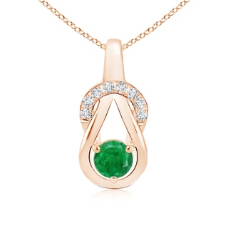 Round AA Emerald