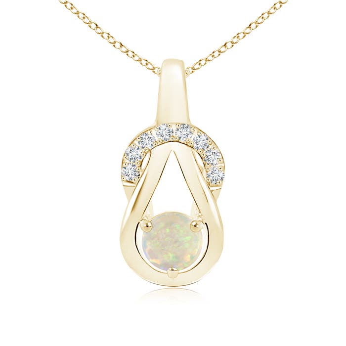 AAA - Opal / 0.43 CT / 14 KT Yellow Gold