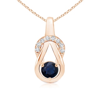 Round A Blue Sapphire