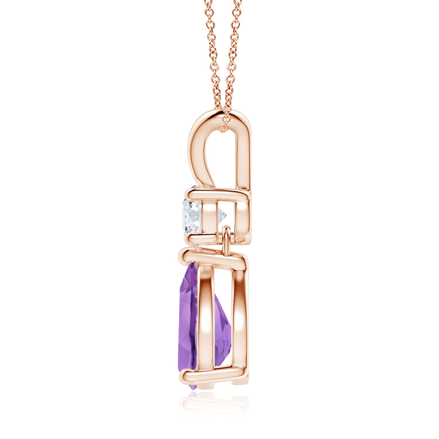 A - Amethyst / 1.73 CT / 14 KT Rose Gold