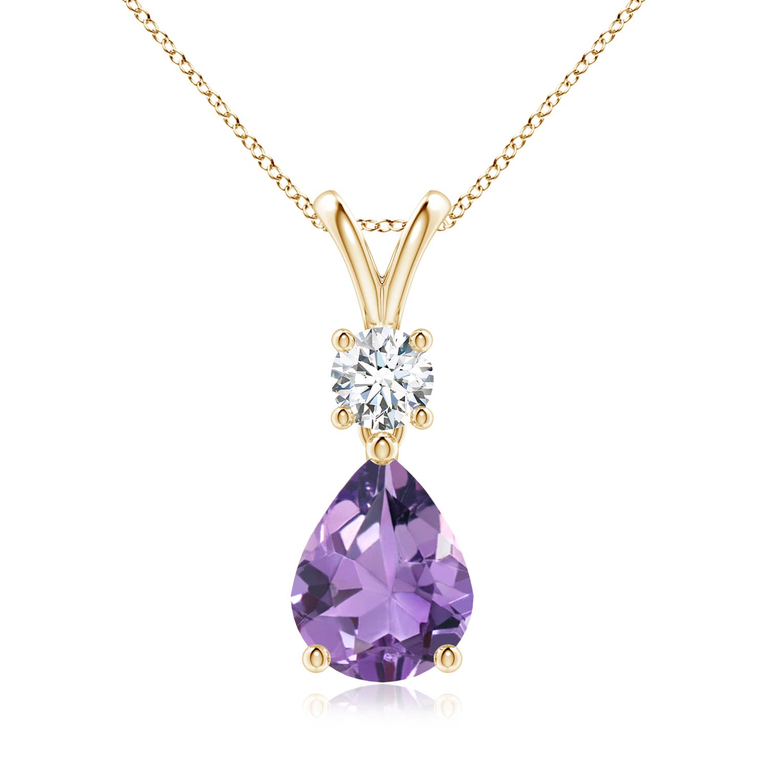 A - Amethyst / 1.73 CT / 14 KT Yellow Gold