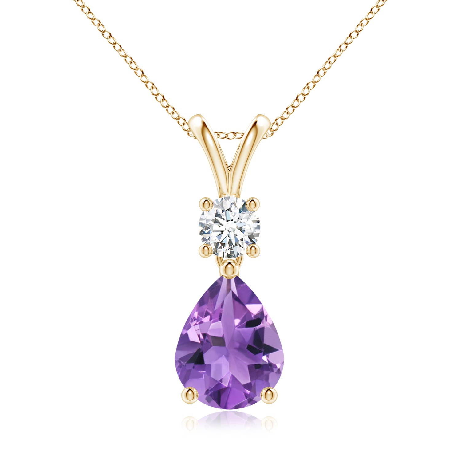 AA - Amethyst / 1.73 CT / 14 KT Yellow Gold