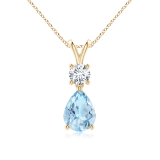 Pear AAA Aquamarine