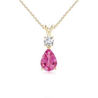 Pear AAA Pink Sapphire